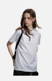 DAXUEN light grey marled mock neck t-shirt