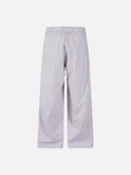 DAXUEN light plaid wide-leg trousers