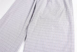 DAXUEN light plaid wide-leg trousers