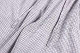 DAXUEN light plaid wide-leg trousers