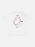 Swirling Dot Abstract Graphic T-Shirt