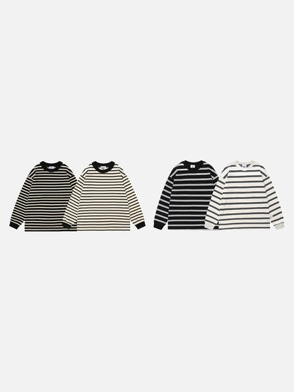 Bold Stripe Long Sleeve T-Shirt