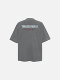 Mugshot Graphic Oversized T-Shirt