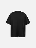 Cartoon Beach Relaxation Graphic T-Shirt