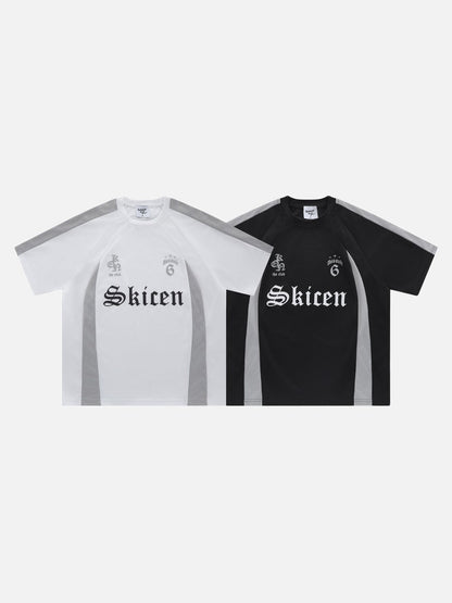 Savage Base Oversized Sports Jersey T-Shirt