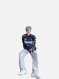 Retro Racing Long Sleeve T-Shirt