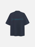 Bold Graphic Crew Neck T-Shirt