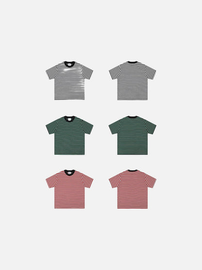 Relaxed Stripe T-Shirt for Summer