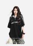 Bold 'CATTEEIUS' Graphic Athletic Tee