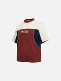 Dynamic MR Graphic Color-Blocked Tee