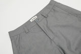 DAXUEN solid black tailored waistband trousers