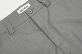 DAXUEN solid black tailored waistband trousers