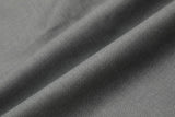 DAXUEN solid black tailored waistband trousers