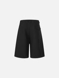 DAXUEN Tailored wide-leg shorts with zipper detail