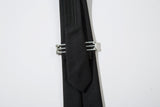 DAXUEN black textured long-sleeved button-up shirt