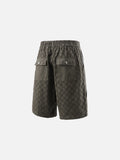 DAXUEN Textured cargo shorts with pockets and a unique pattern