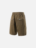 DAXUEN Textured cargo shorts with pockets and a unique pattern