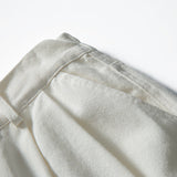 DAXUEN dark grey textured wide-leg pants