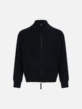 DAXUEN Textured full-zip cardigan sweater