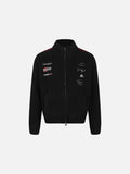 Textured Full-Zip Jacket with Patches 07