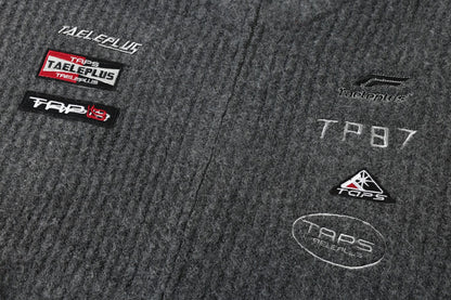 Textured Full-Zip Jacket with Patches 07