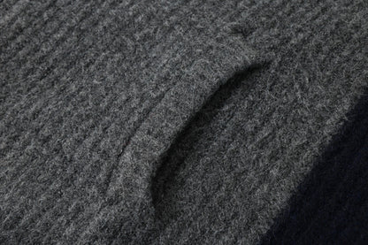 Textured Full-Zip Jacket with Patches 07