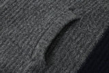 Textured Full-Zip Jacket with Patches 07