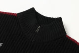 Textured Full-Zip Jacket with Patches 07