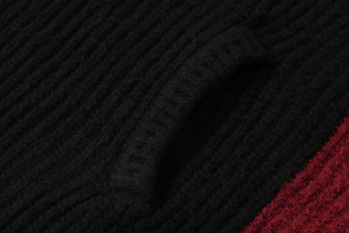 Textured Full-Zip Jacket with Patches 07
