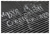 DAXUEN black and grey striped textured graphic polo shirt