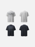 DAXUEN Relaxed-fit short-sleeved T-shirt with abstract graphic