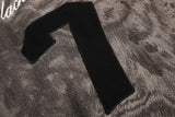 DAXUEN faded grey animal print full-zip jacket