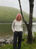DAXUEN Retro Matchday Knit Drill Top
