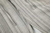 DAXUEN light grey wide-leg striped pants