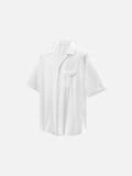 DAXUEN Loose-fitting button-up shirt with camp collar