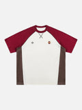 DAXUEN Pre-Match Textured Raglan T-Shirt