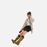 DAXUEN textured oversized windbreaker jacket