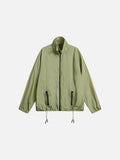 DAXUEN textured oversized windbreaker jacket