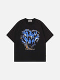 DAXUEN Oversized short-sleeved graphic t-shirt
