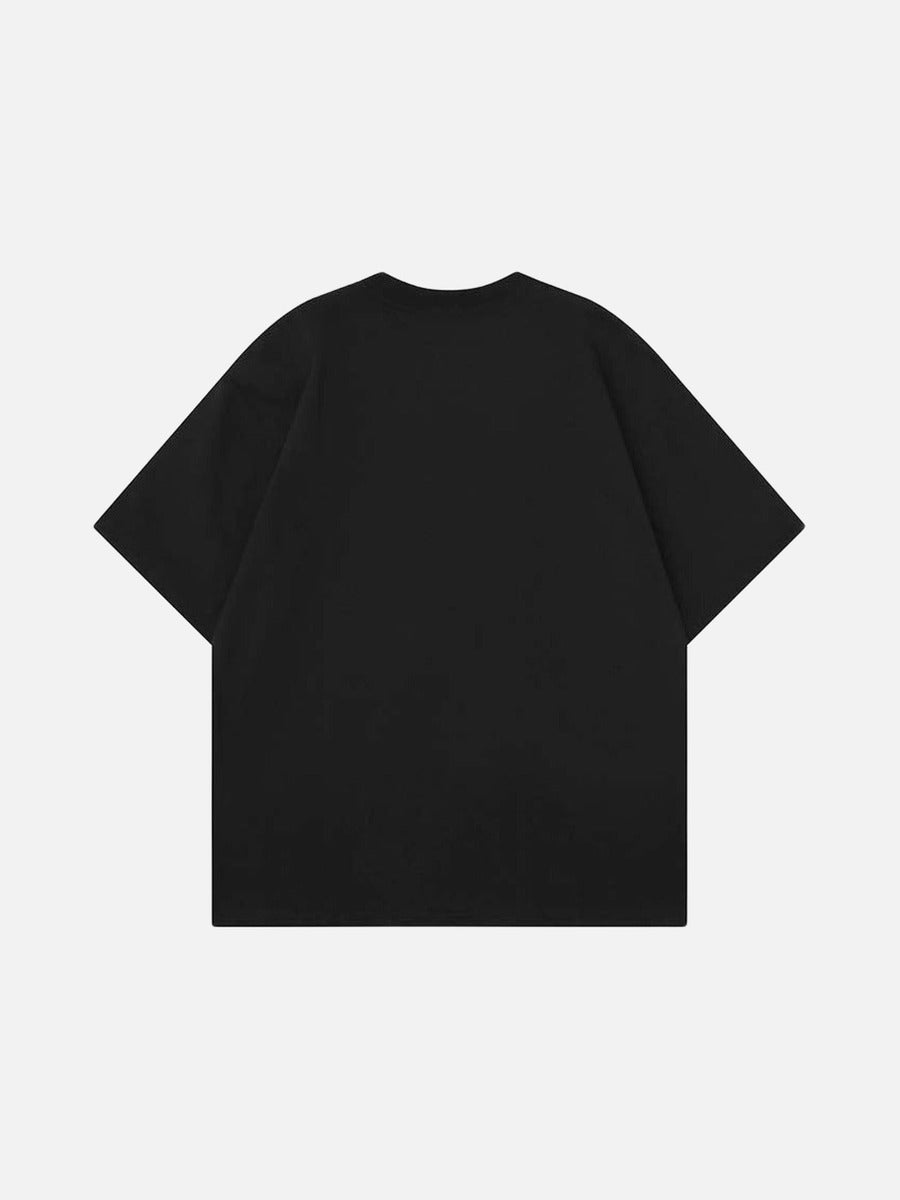 DAXUEN Oversized short-sleeved graphic t-shirt