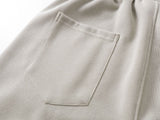 DAXUEN light beige tribal graphic balloon-leg sweatpants