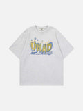 DAXUEN Relaxed fit crew neck t-shirt with graphic print