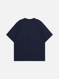 DAXUEN Relaxed fit crew neck t-shirt with graphic print