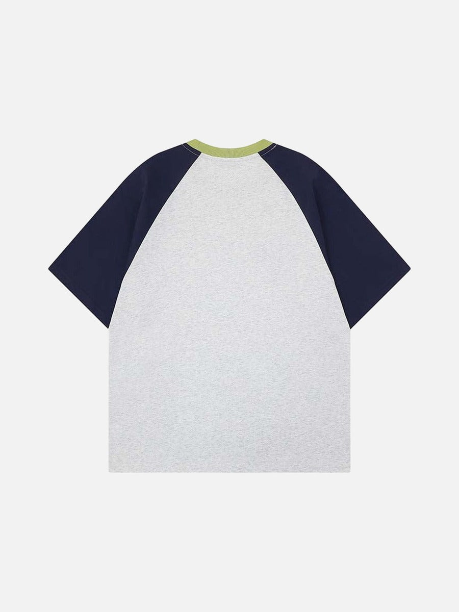 DAXUEN Graphic raglan t-shirt with cat designs