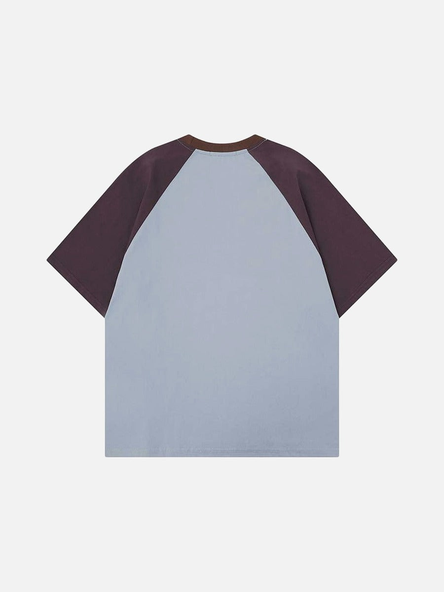 DAXUEN Graphic raglan t-shirt with cat designs