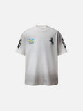 DAXUEN BANGOULUO oversized graphic T-shirt
