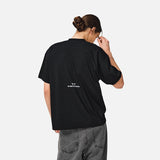 DAXUEN Oversized quarter-zip t-shirt with graphics