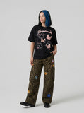 DAXUEN Unquestionably Butterfly Graphic T-Shirt — model photo