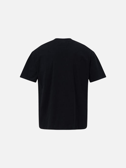 DAXUEN Short-sleeved crew neck T-shirt with carousel horse graphic