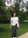 DAXUEN Unusual Original Graphic T-Shirt | DAXUEN — model photo